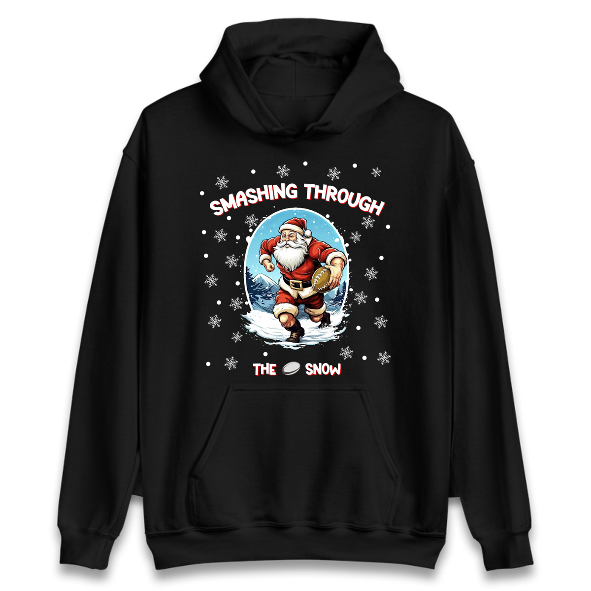 Rugby Santa Clothing Hoodie