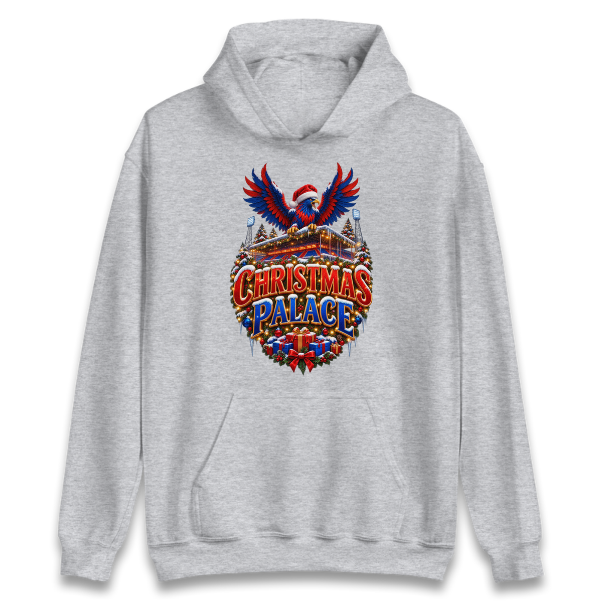 Crystal Palace Football Christmas Hoodie