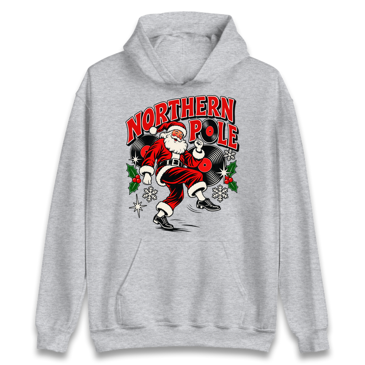 Northern Soul Christmas Hoodie