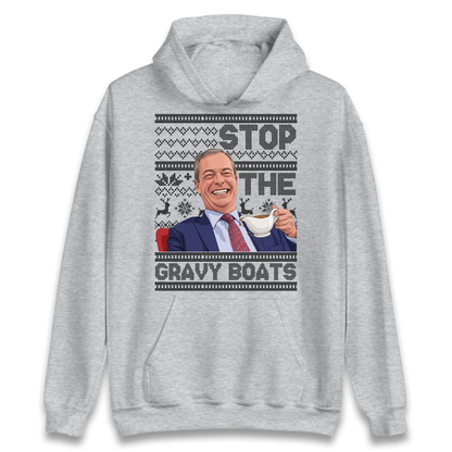 Satirical Festive Top Hoodie