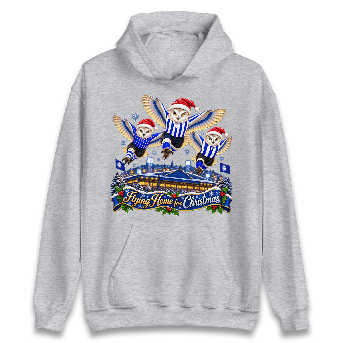Sheff Wed Christmas Hoodie
