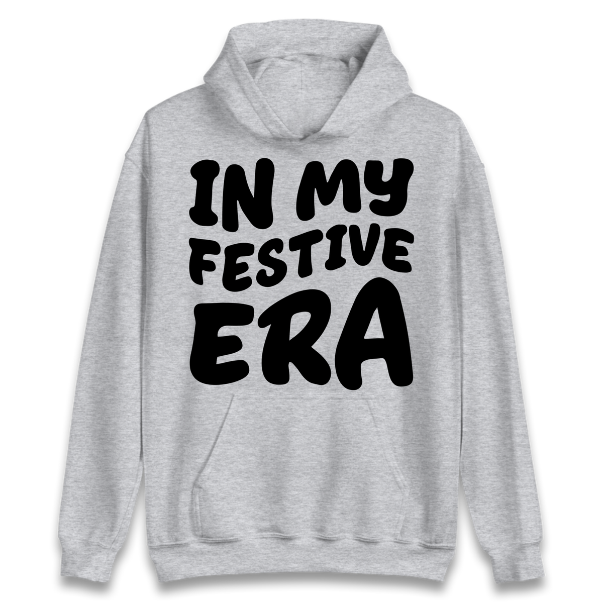 Modern Christmas Slogan Hoodie