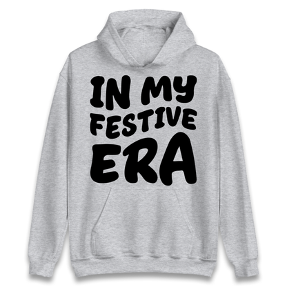 Modern Christmas Slogan Hoodie