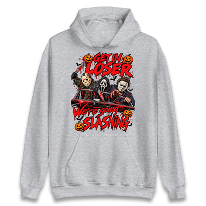 Retro Horror Movie Halloween Slasher Villains Hoodie