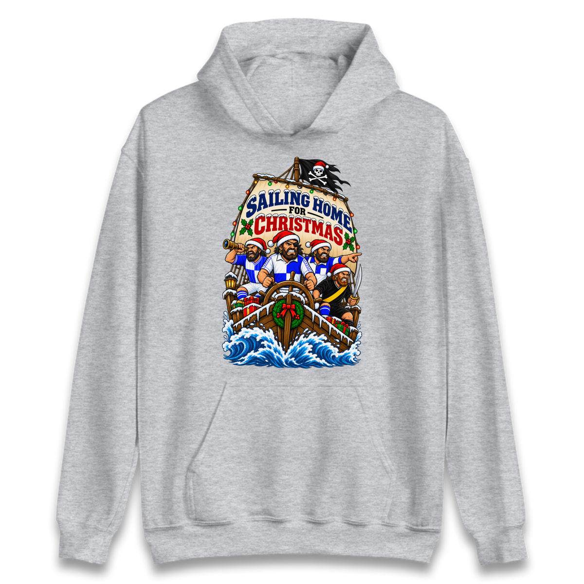 Bristol Rovers Christmas Hoodie