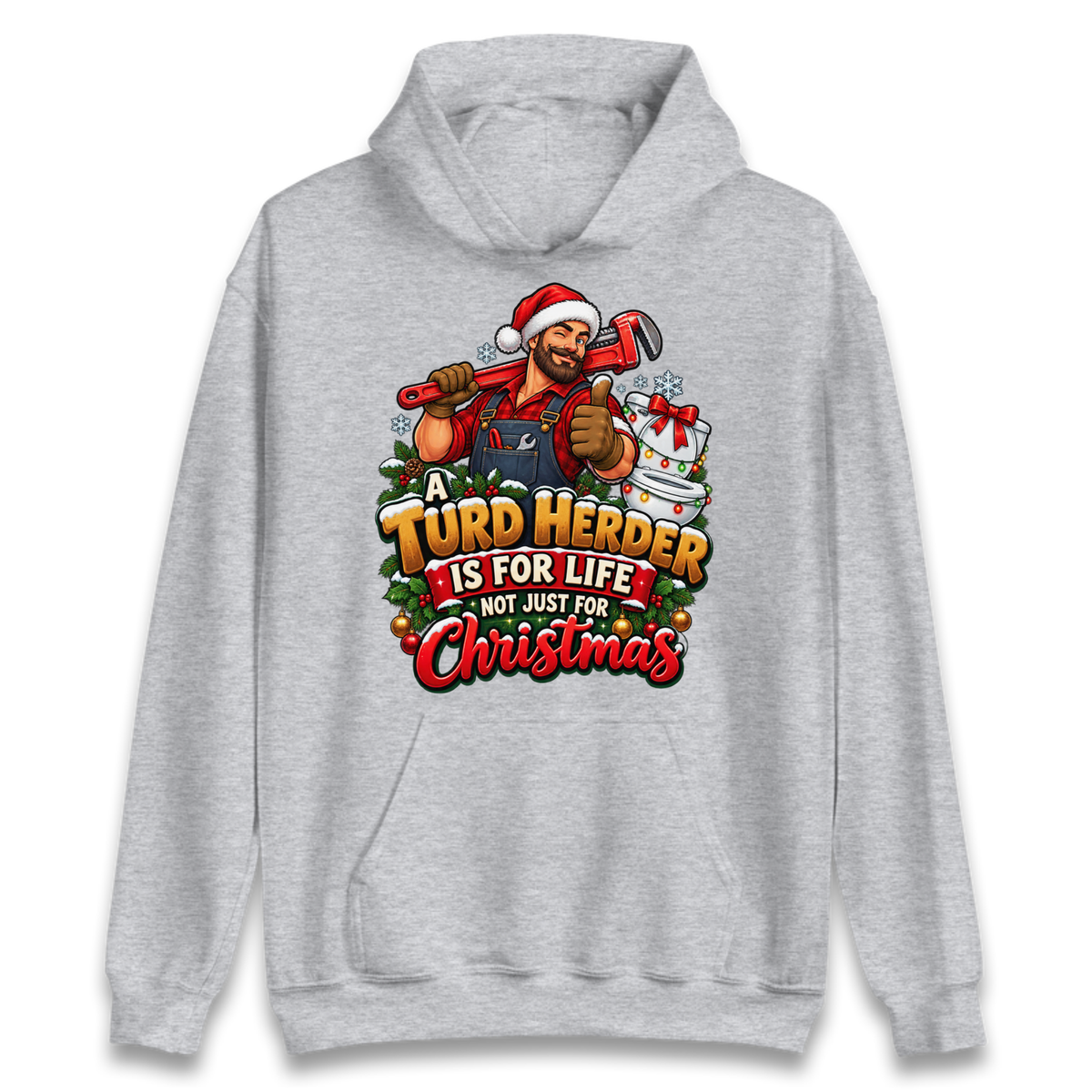 Plumbing Christmas Hoodie