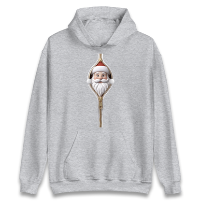 Santa Face Novelty Hoodie