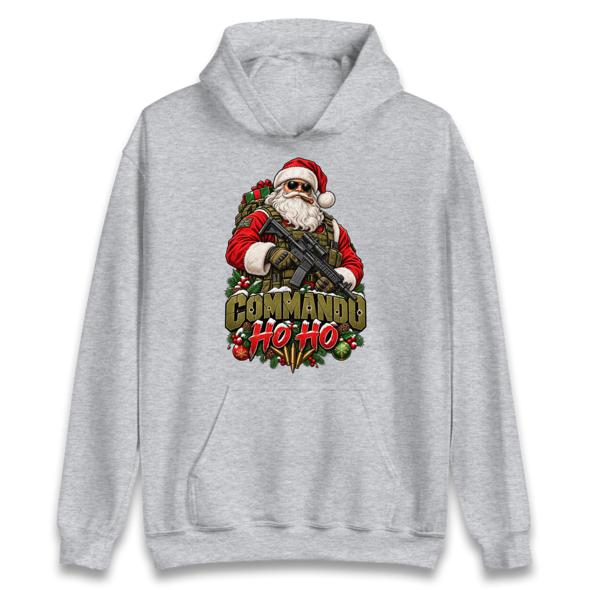 Commando Christmas Hoodie
