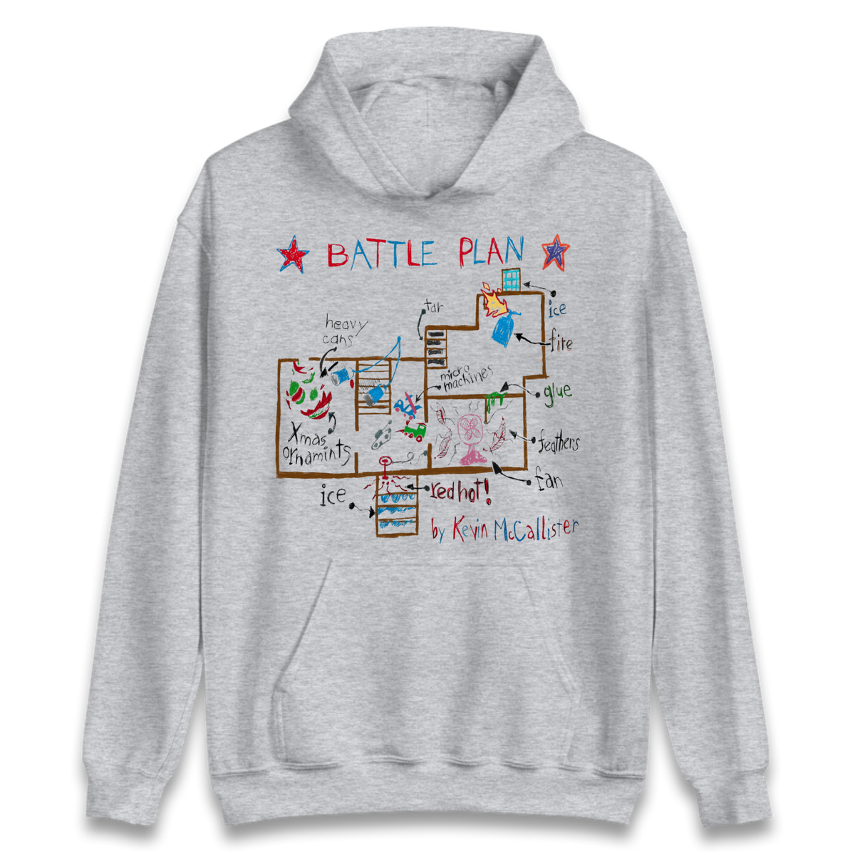home alone battle plan Hoodie