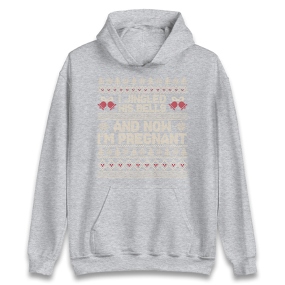 Pregnant At Christmas Hoodie