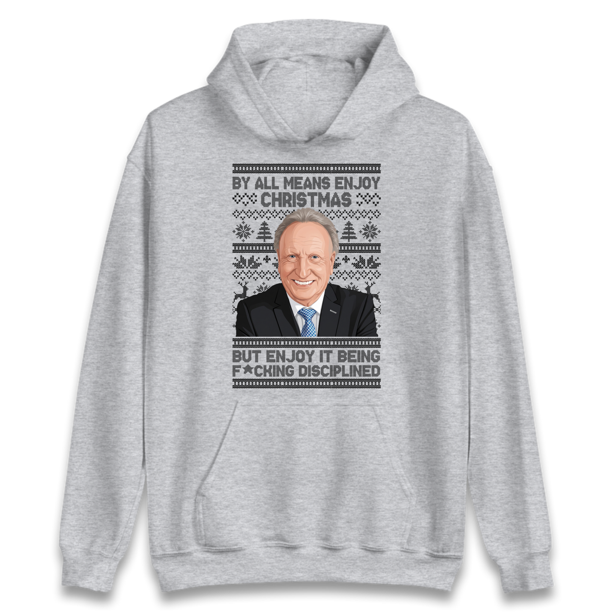 Neil Warnock Christmas Hoodie