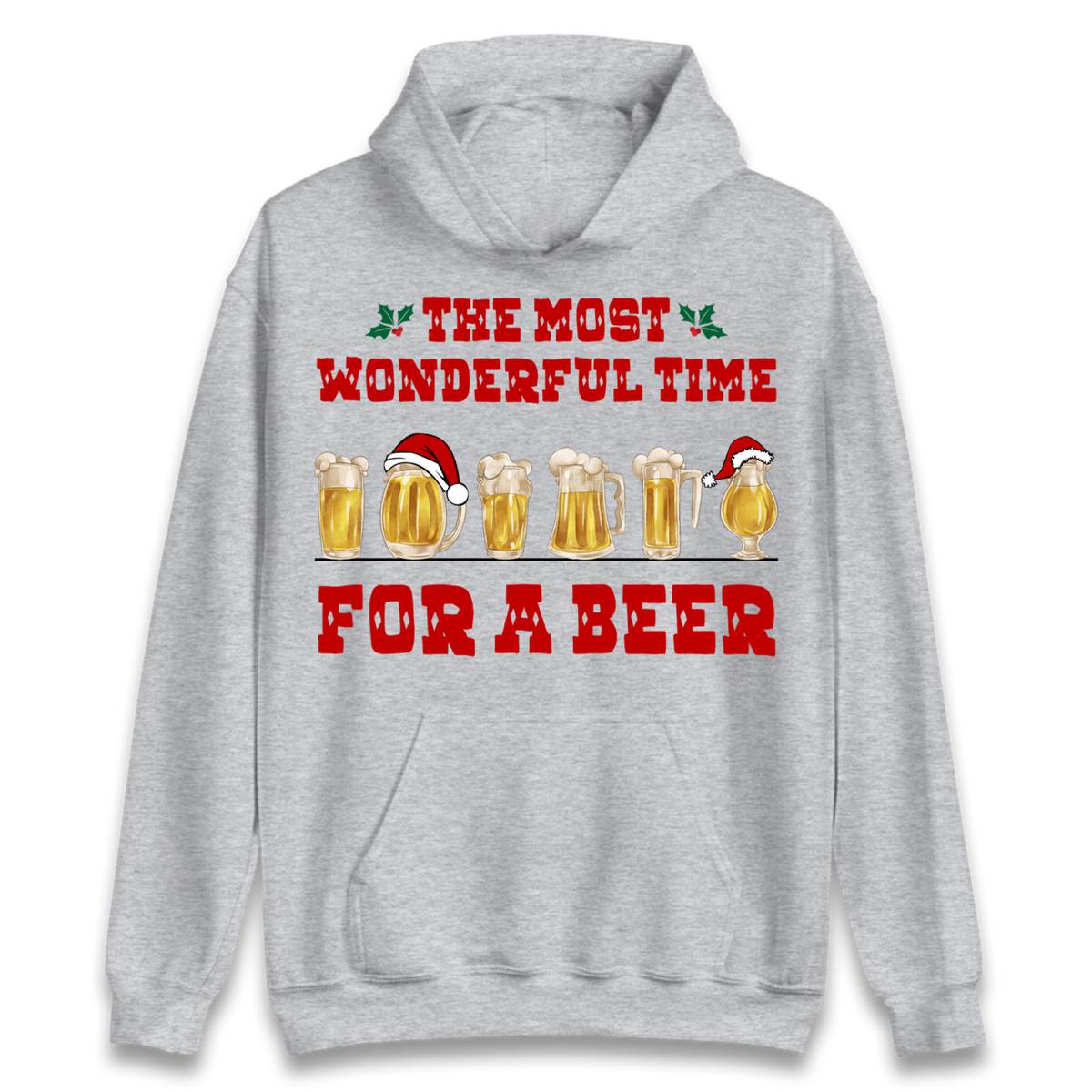 Festive Pint Graphic Hoodie