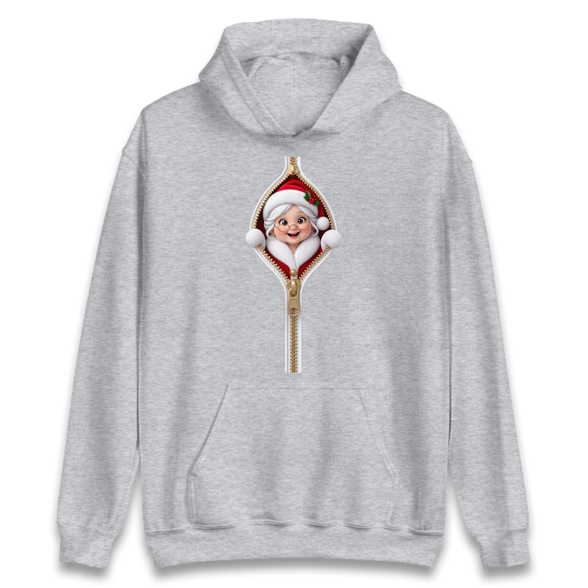 Mrs Claus Outfit Hoodie