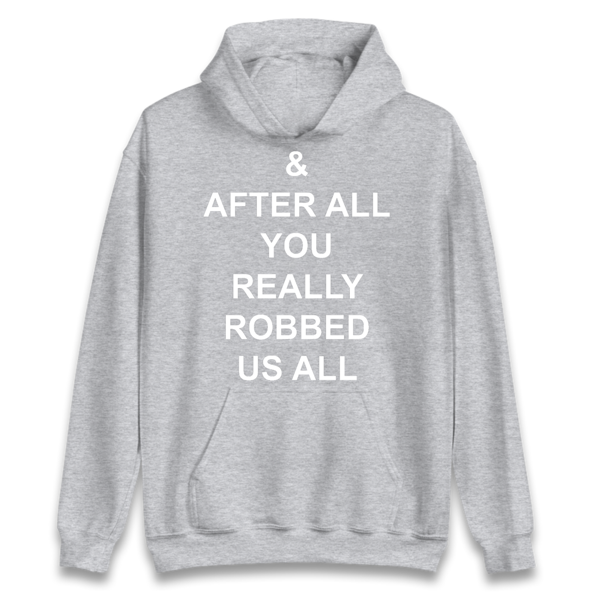 And After All You Really Robbed Us All Man City Cheats Hoodie