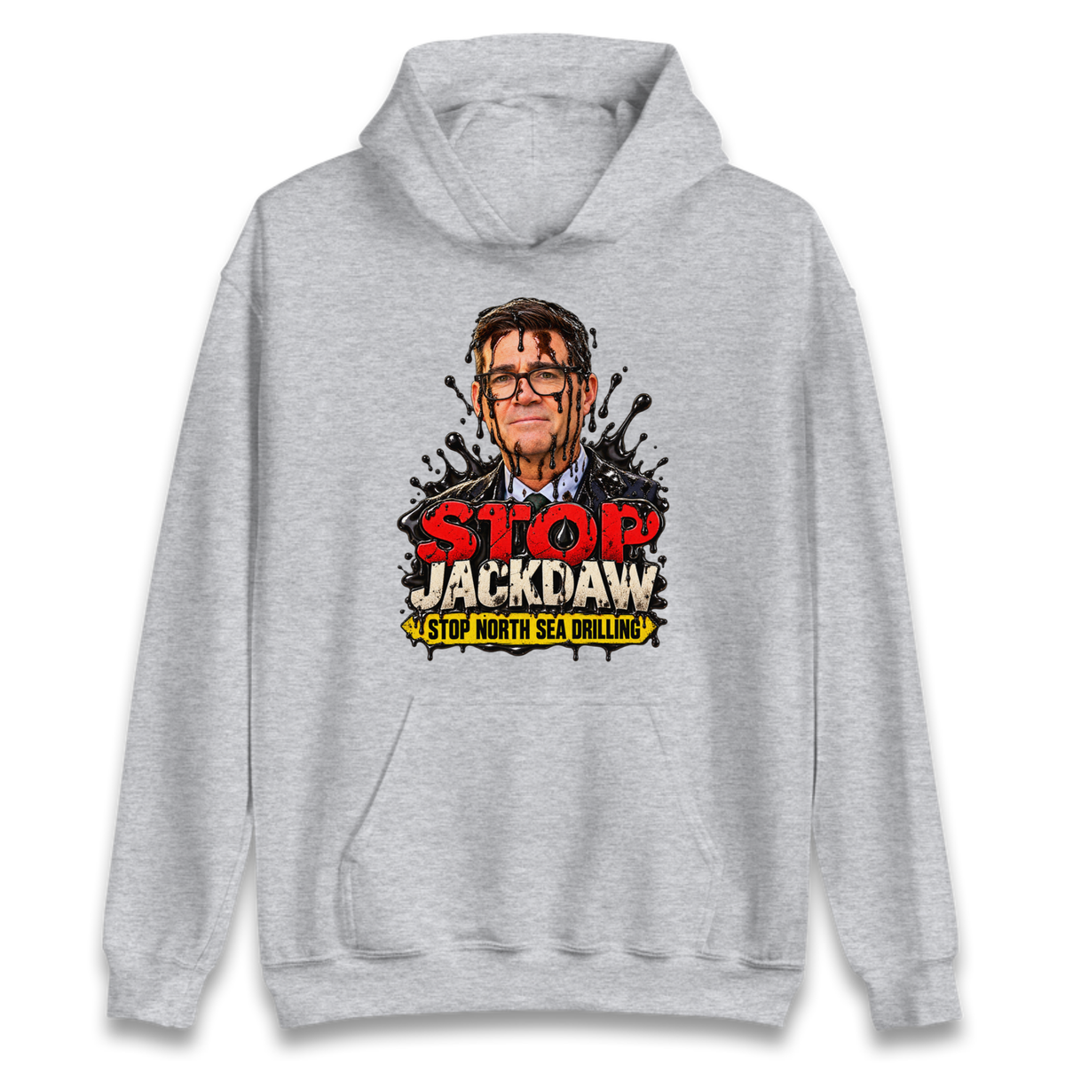 Stop Jackdaw Stop North Sea Drilling Andy Burnham Hoodie