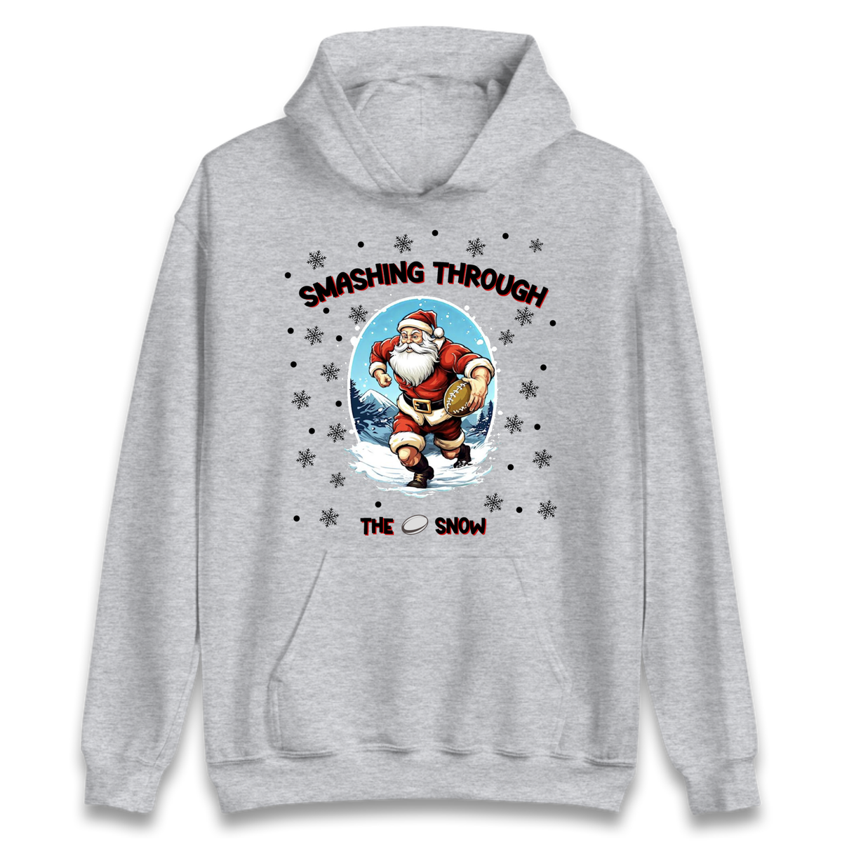 Rugby Santa Clothing Hoodie