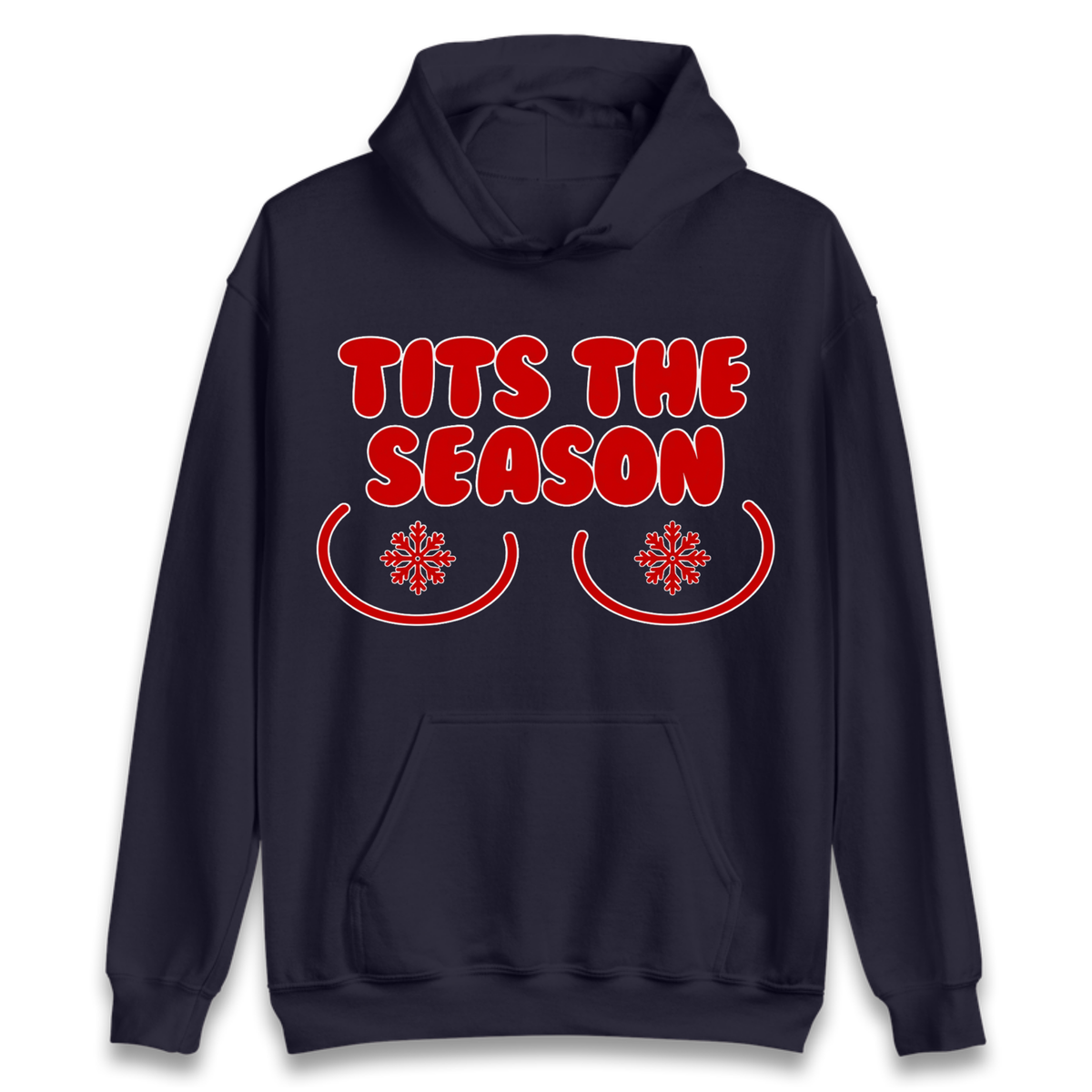 Boob Christmas Hoodie