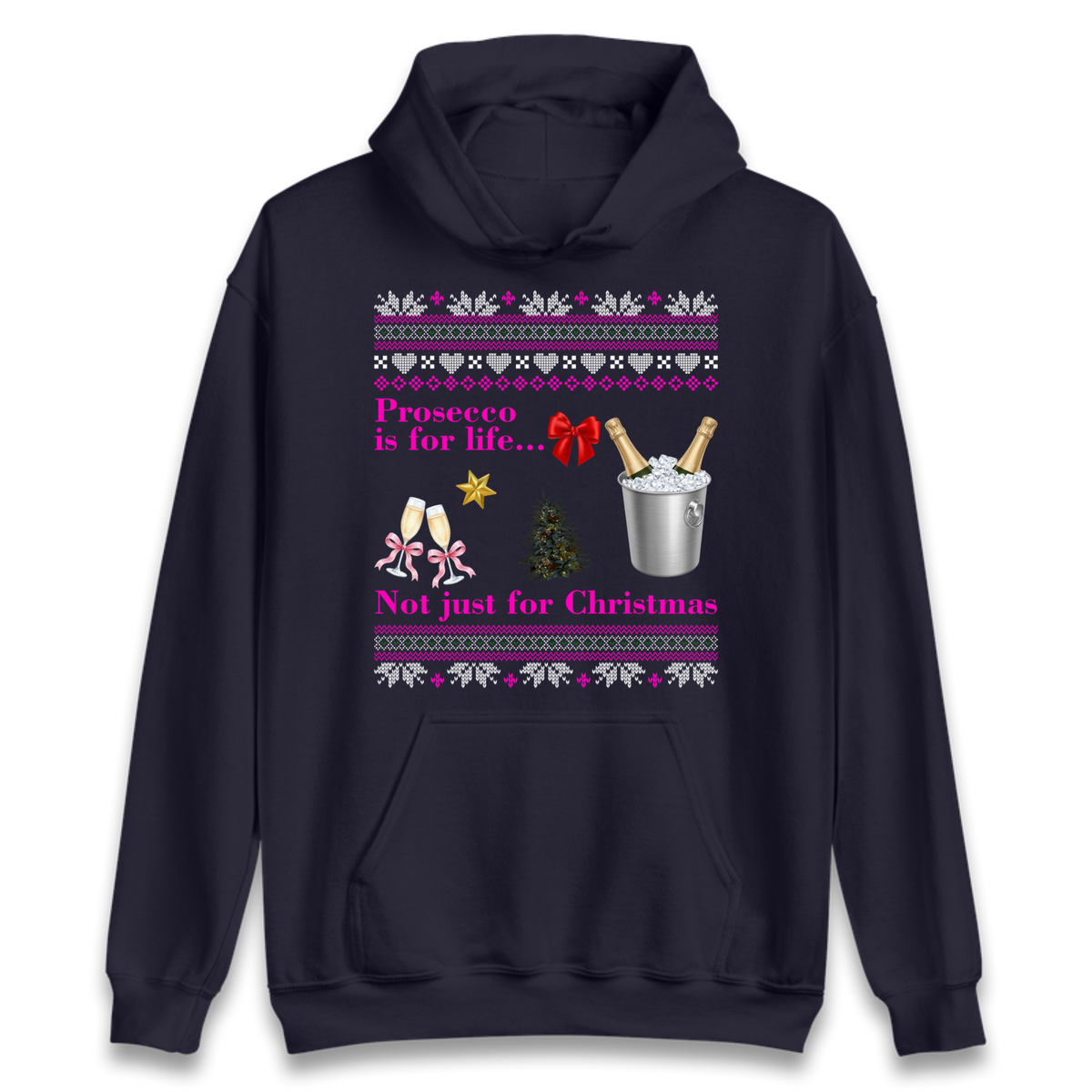 Prosecco Gift Top Hoodie