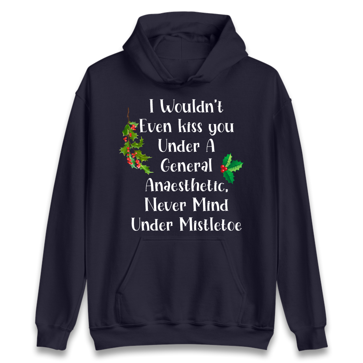 Cheeky Festive Slogan Hoodie