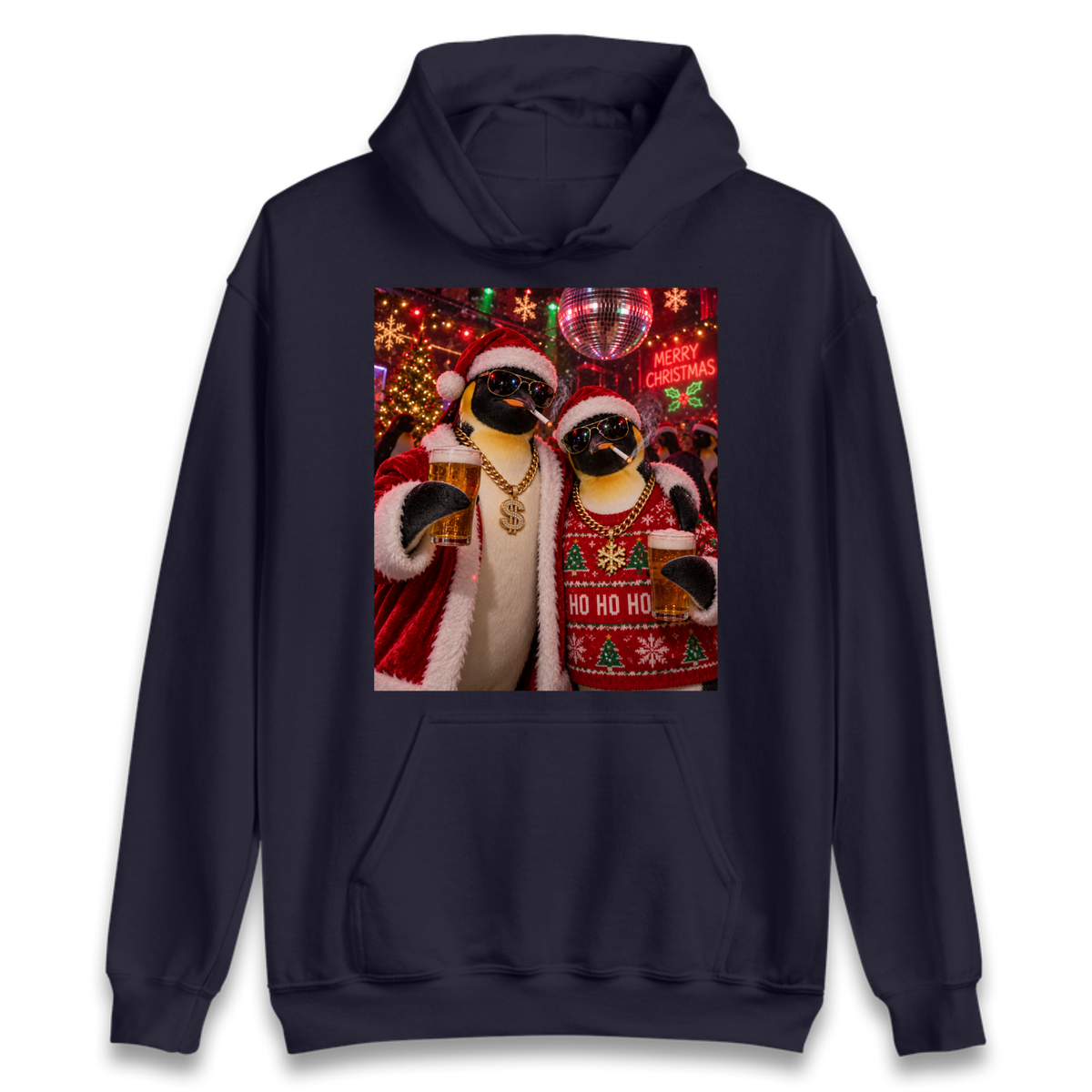 Penguin Christmas Hoodie