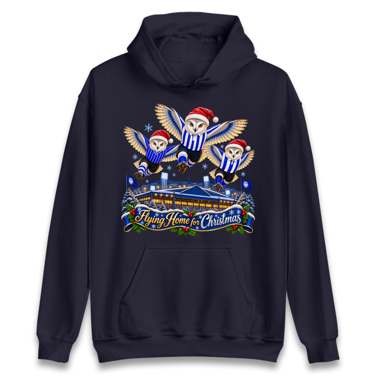 Sheff Wed Christmas Hoodie