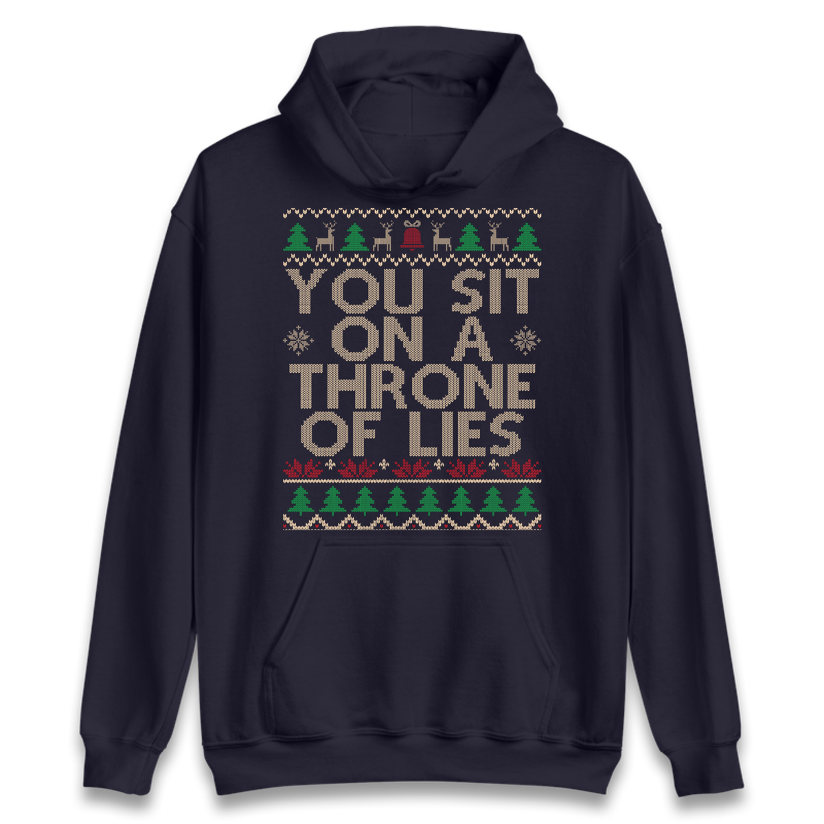 Throne Of Lies Christmas Hoodie