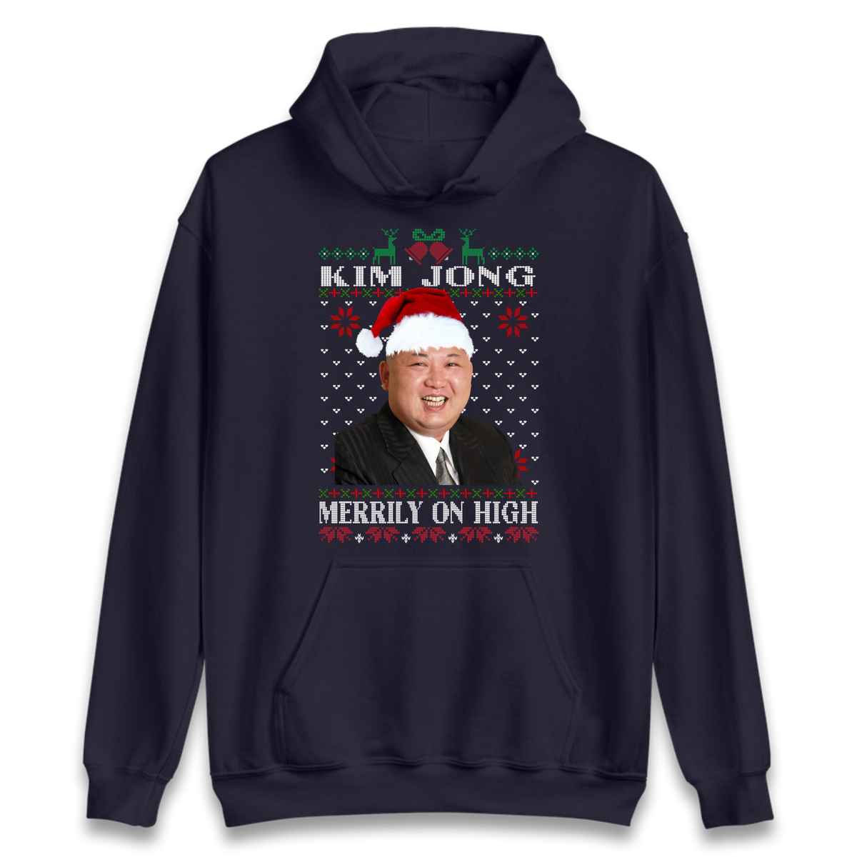 Kim Jong Christmas Hoodie