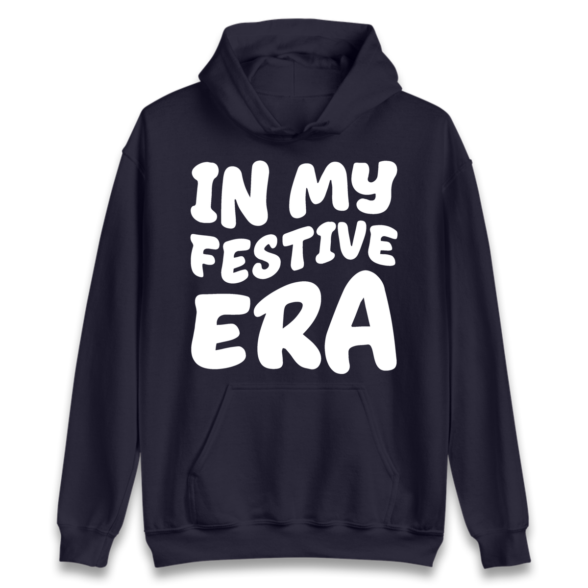 Modern Christmas Slogan Hoodie