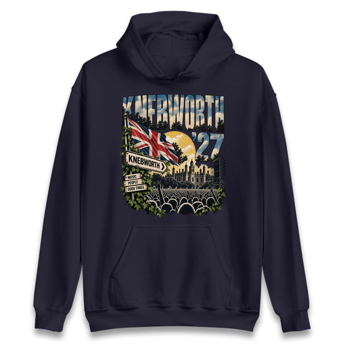 Oasis Knebworth Live '27 Hoodie