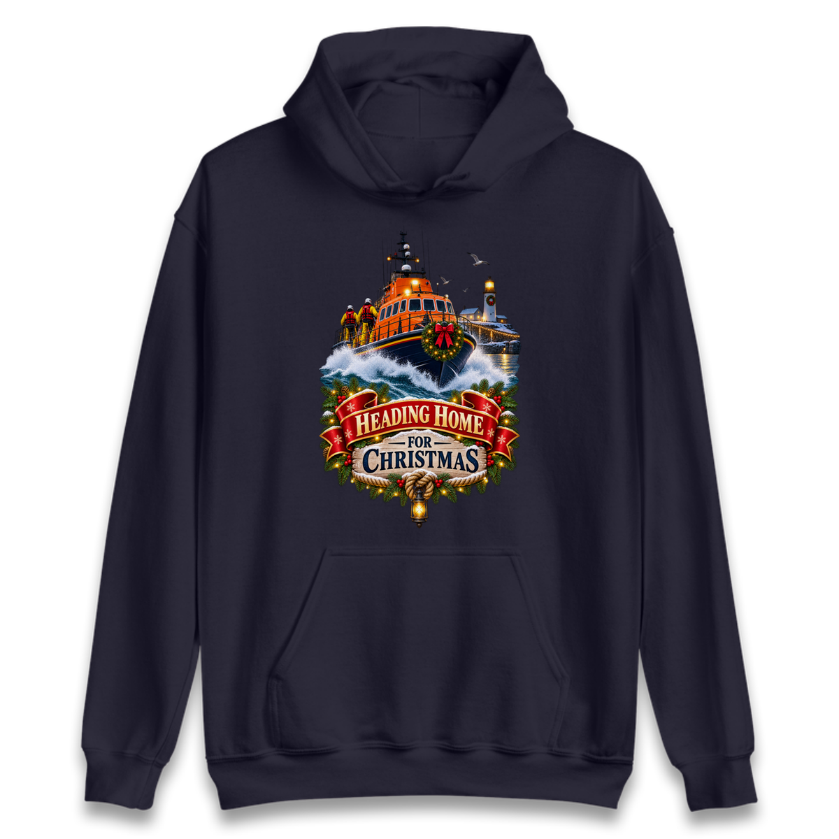 RNLI Christmas Hoodie