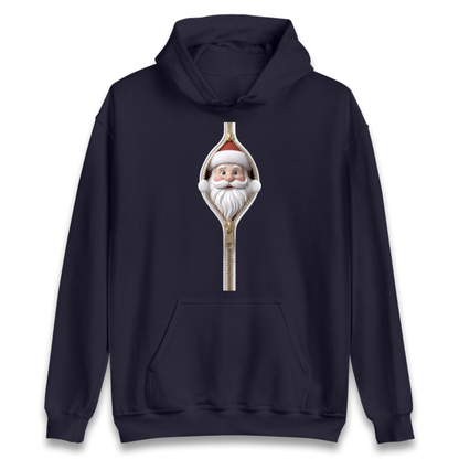 Santa Face Novelty Hoodie