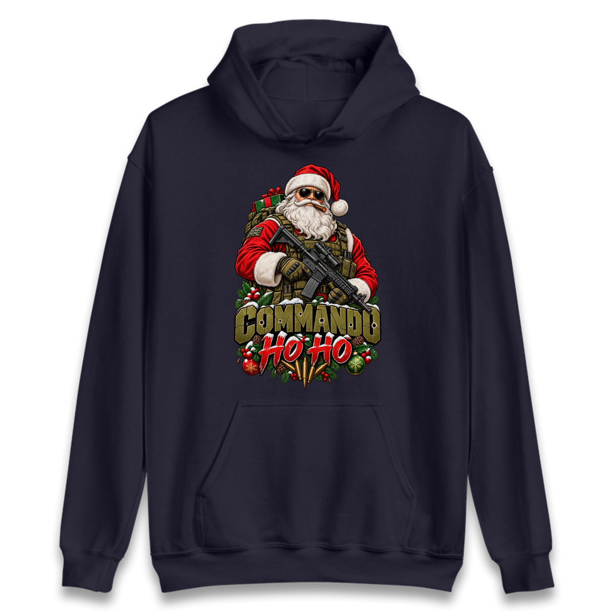 Commando Christmas Hoodie