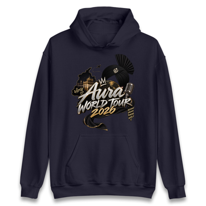 Diljit Dosanjh Aura World Tour 2026 Hoodie