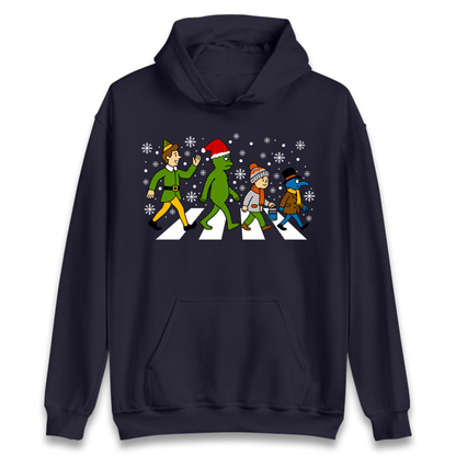 Abbey Road Walk Christmas jumper Hoodie