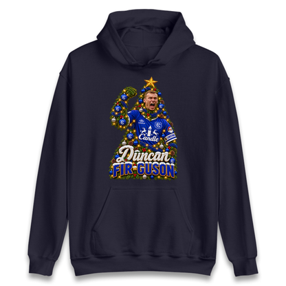 Duncan Ferguson Everton Christmas Hoodie