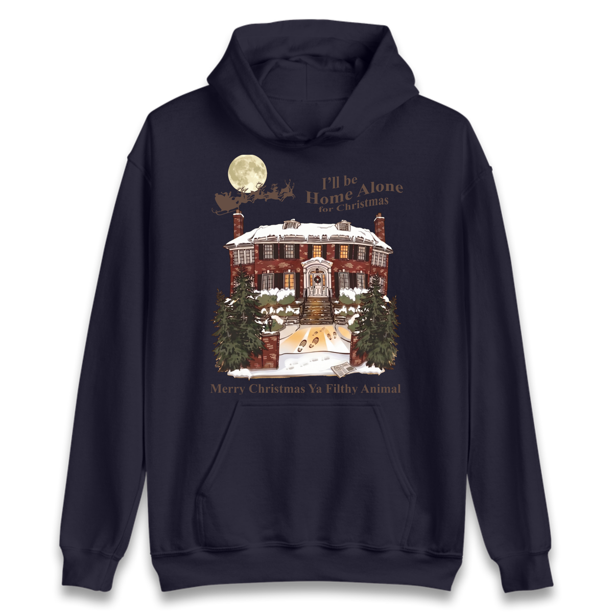 Home Alone Festive Christmas Hoodie