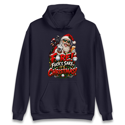 Rude Golf Christmas Hoodie