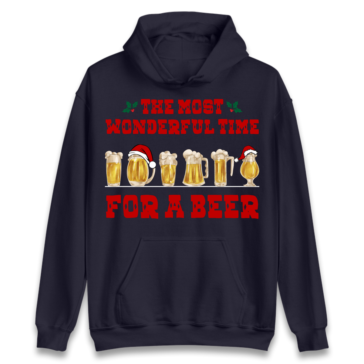 Festive Pint Graphic Hoodie