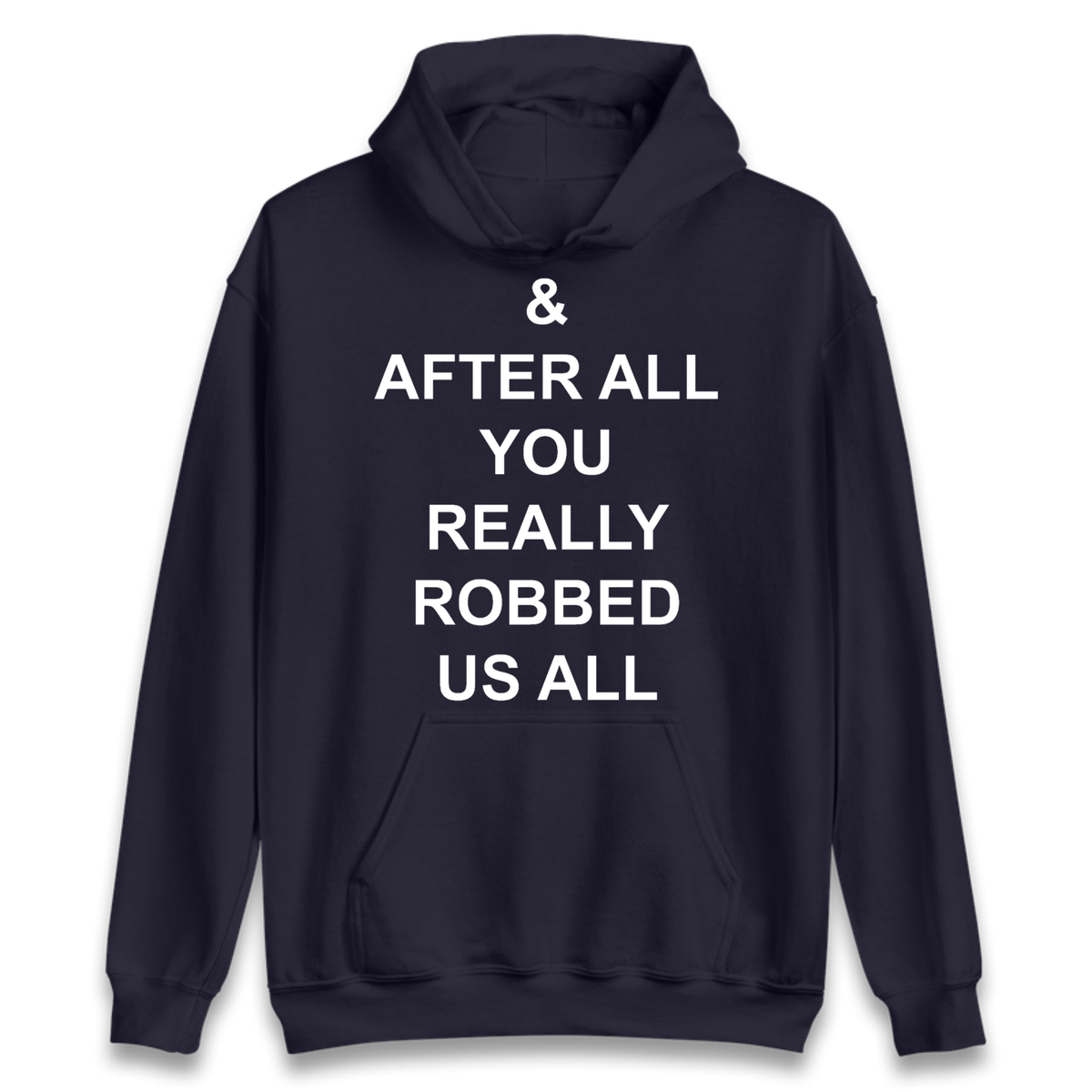 And After All You Really Robbed Us All Man City Cheats Hoodie