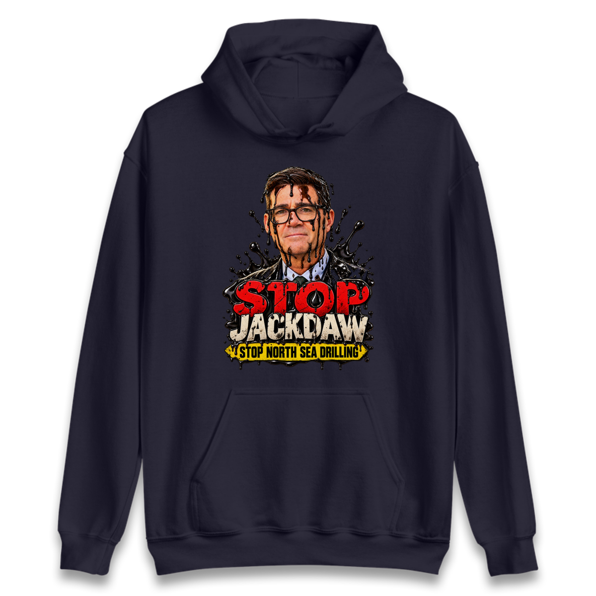 Stop Jackdaw Stop North Sea Drilling Andy Burnham Hoodie