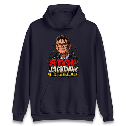 Stop Jackdaw Stop North Sea Drilling Andy Burnham Hoodie