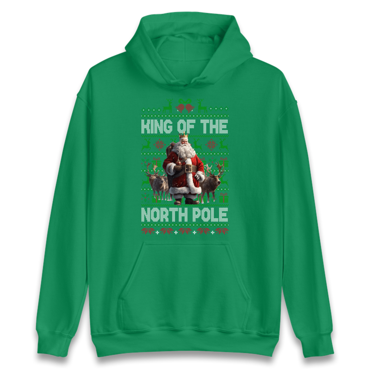 King Santa Christmas Hoodie