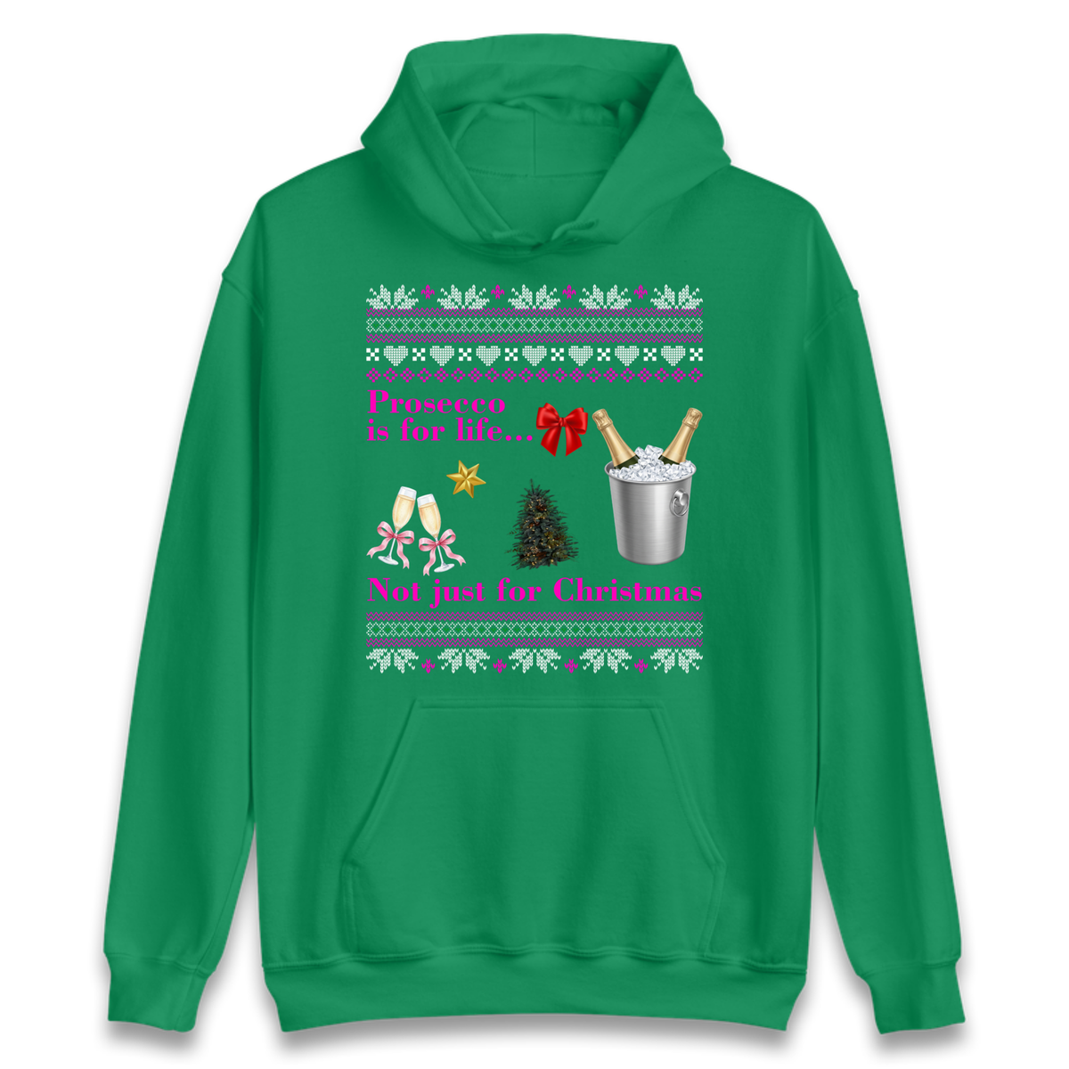 Prosecco Gift Top Hoodie