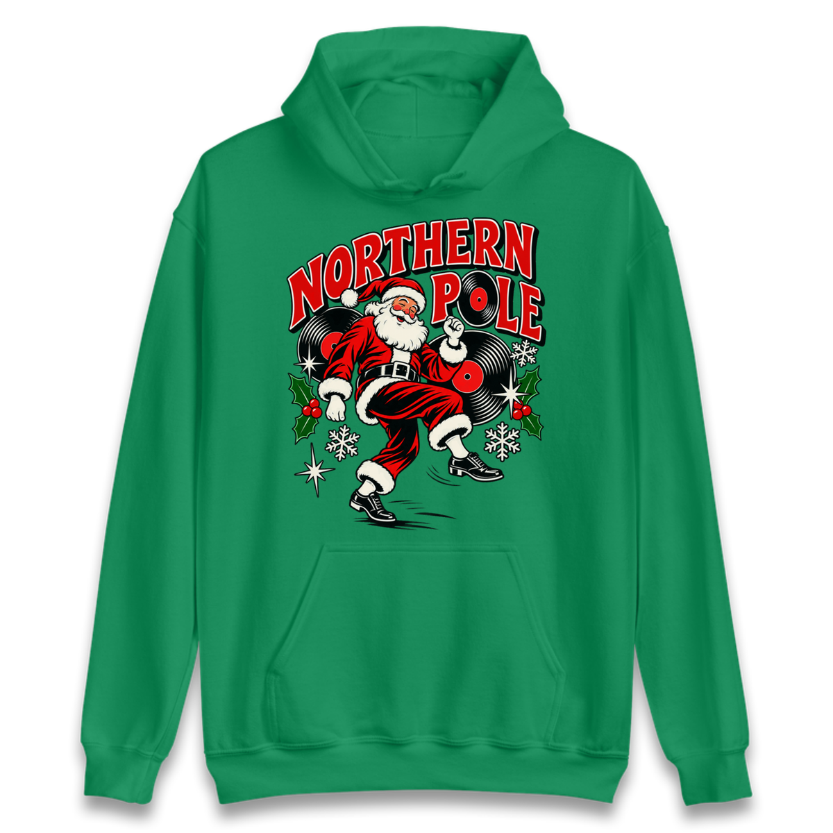 Northern Soul Christmas Hoodie