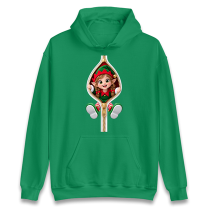 Elf Christmas Jumper Hoodie