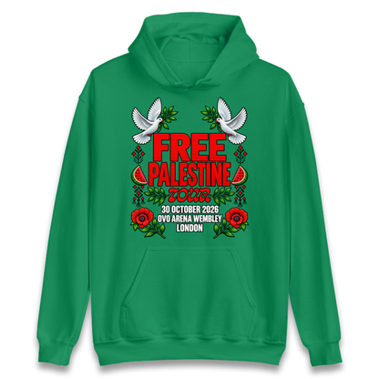 Macklemore and Friends Free Palestine Tour London 2026 Hoodie