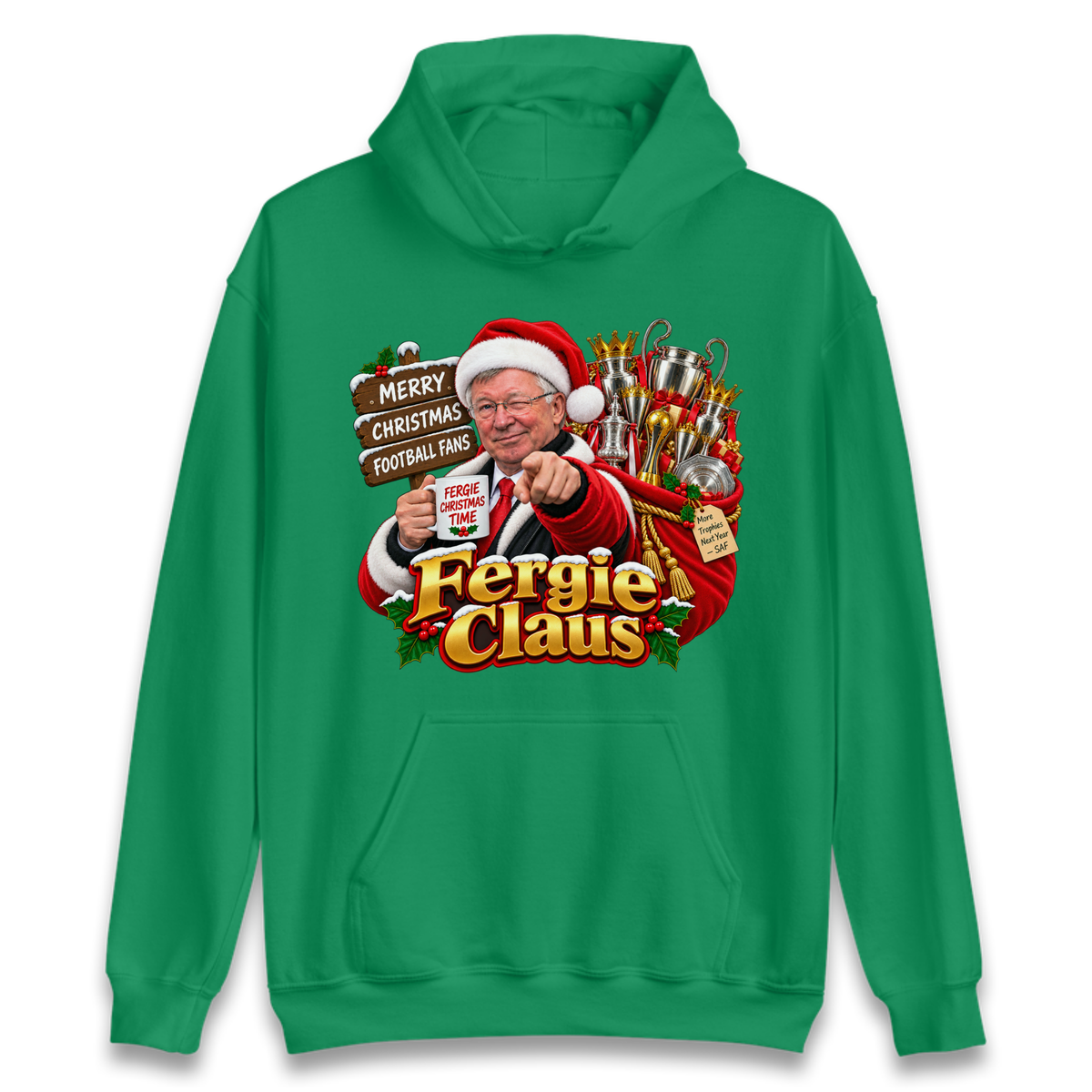 Man United Christmas Hoodie