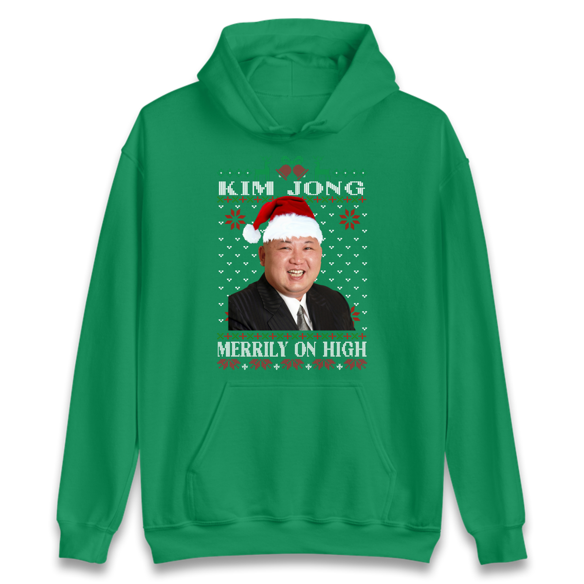 Kim Jong Christmas Hoodie