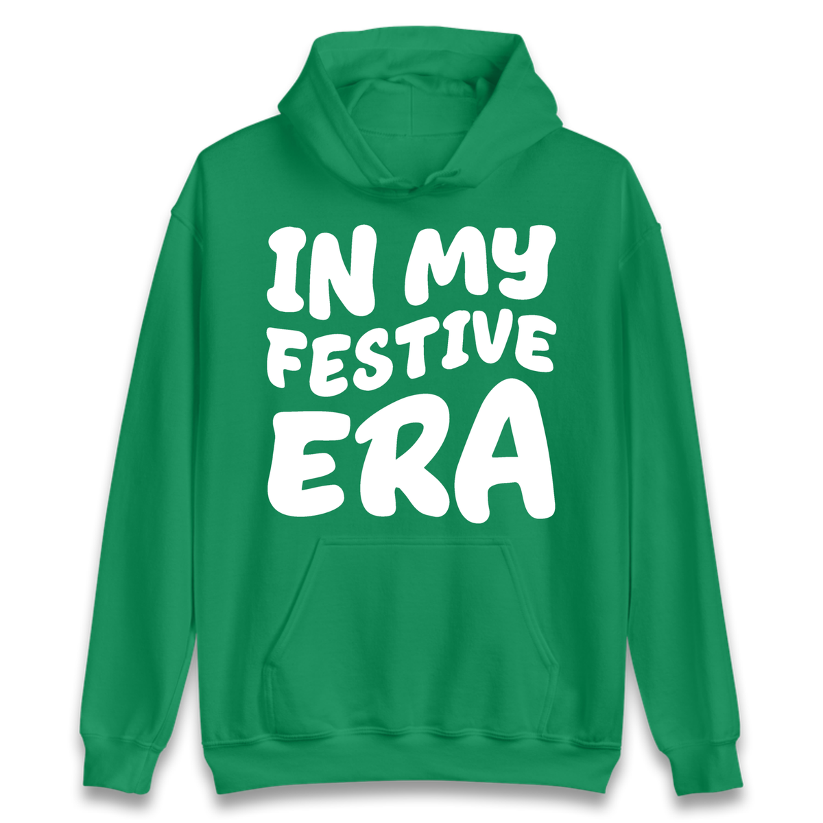 Modern Christmas Slogan Hoodie
