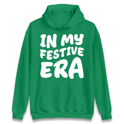 Modern Christmas Slogan Hoodie